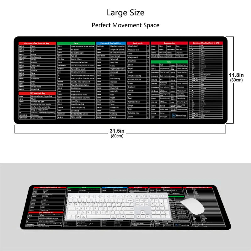 QuickGripPro™- Anti Slip Precision Keyboard Pad