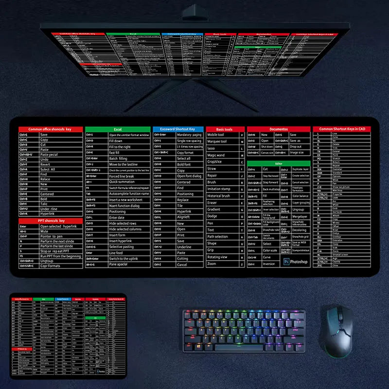 QuickGripPro™- Anti Slip Precision Keyboard Pad